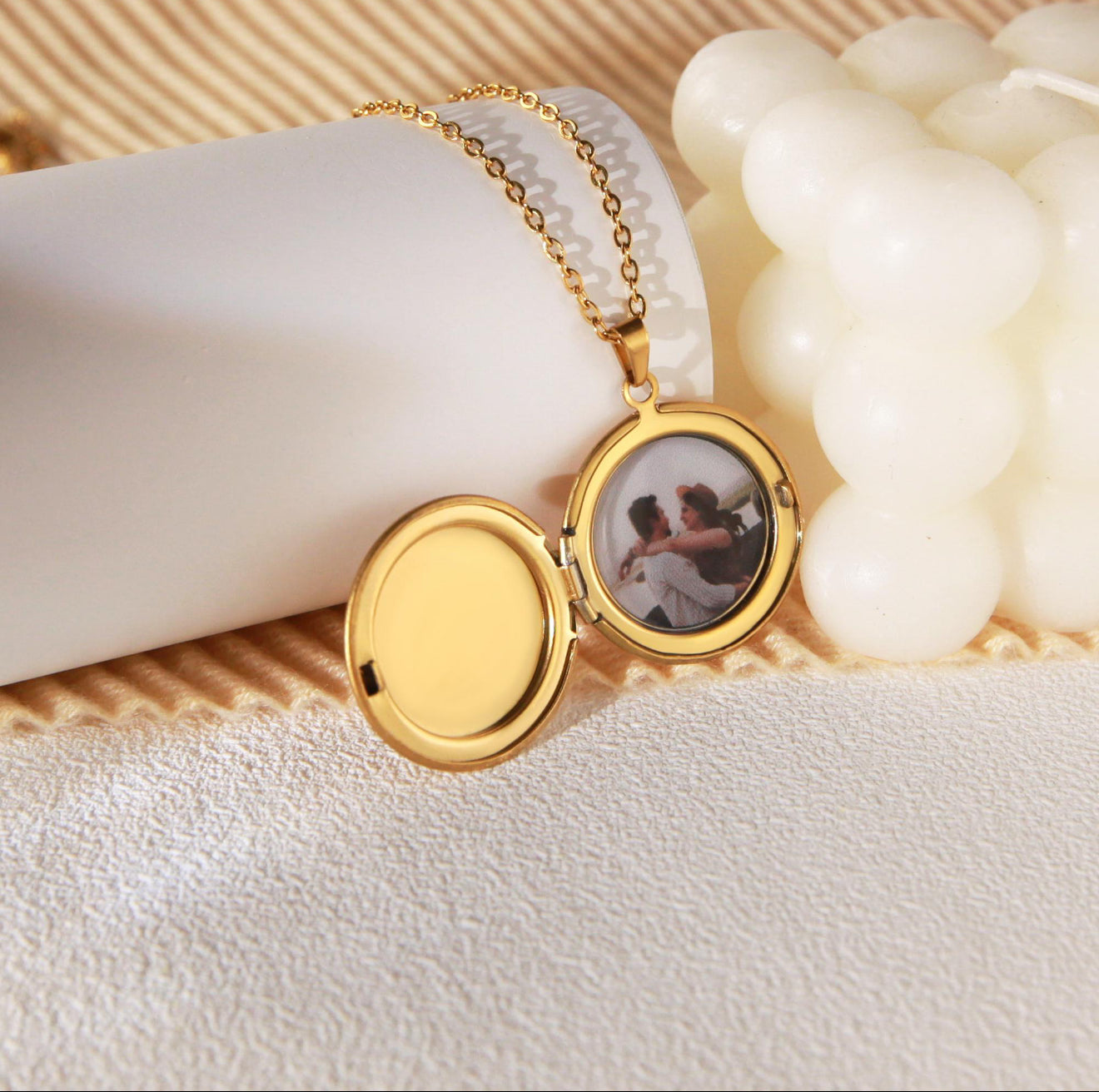 The Circle Locket Necklace