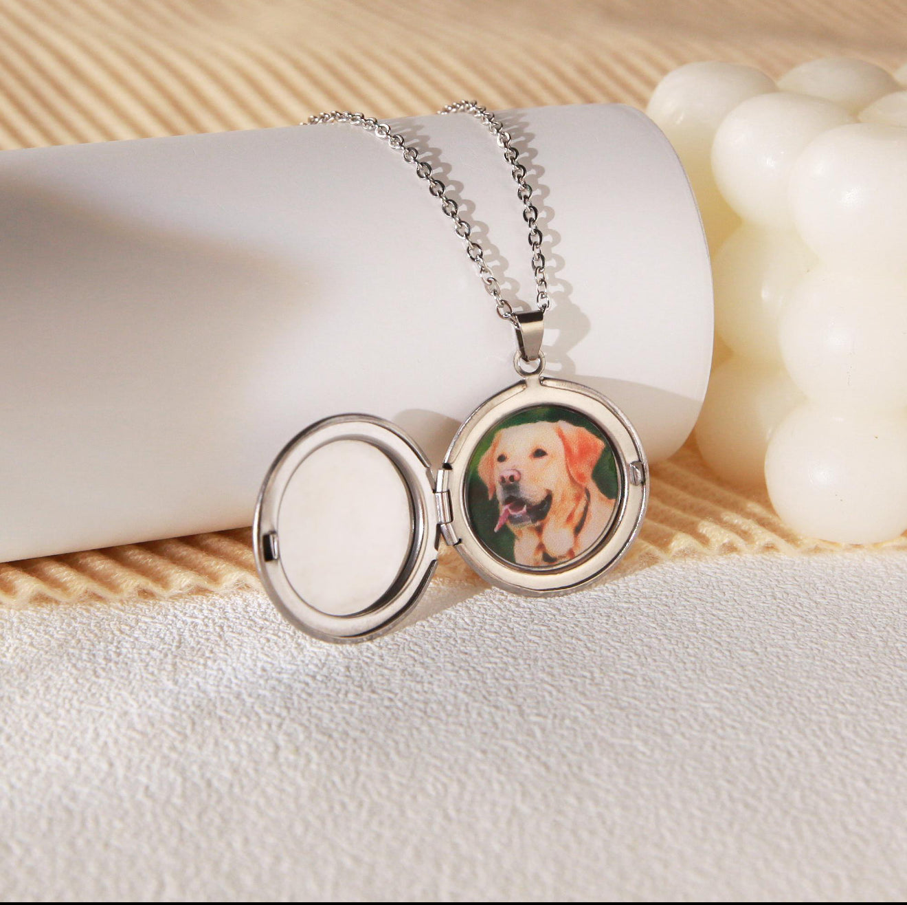 The Circle Locket Necklace