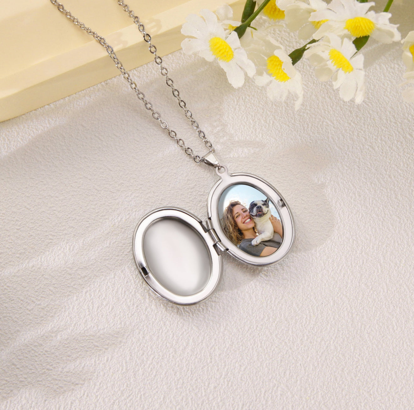 The Oval Locket Necklace