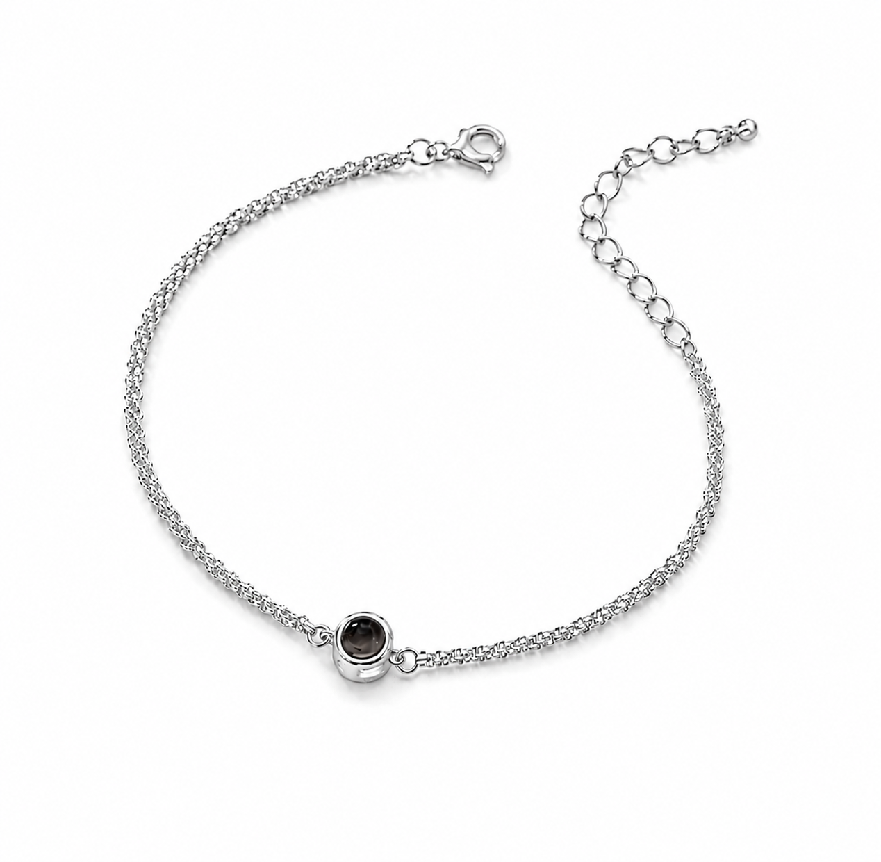 Braided Chain Photo Bracelet