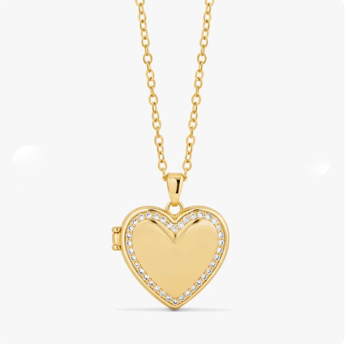 Love heart box Necklace