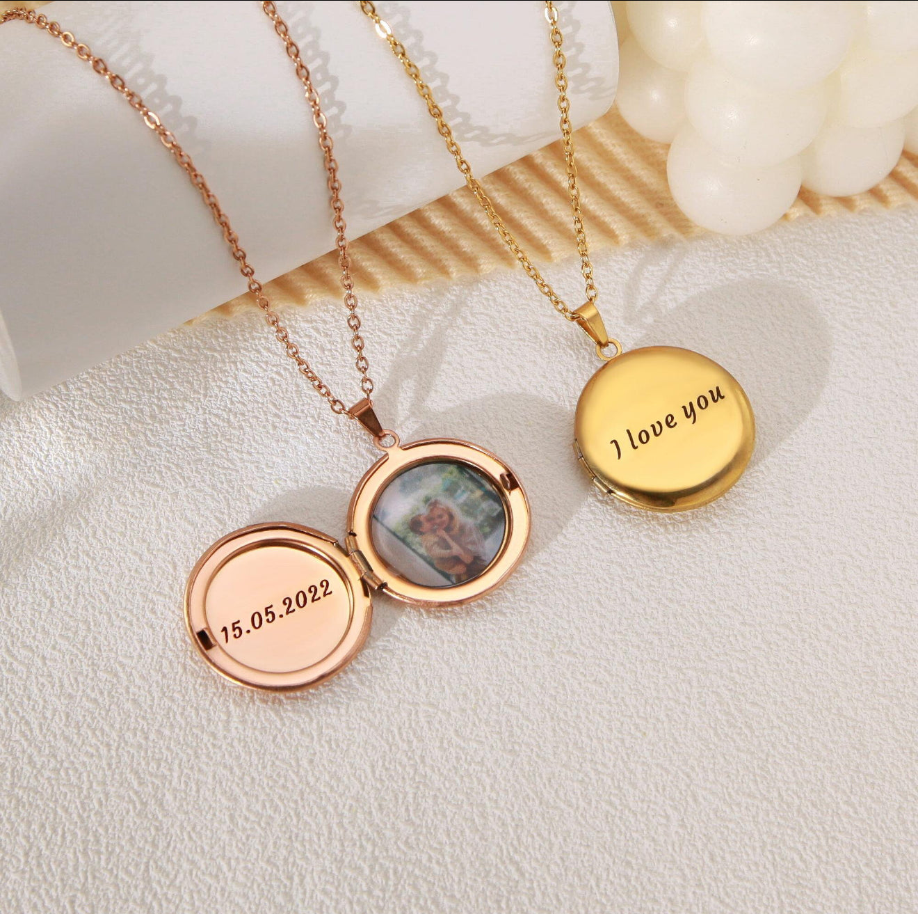The Circle Locket Necklace