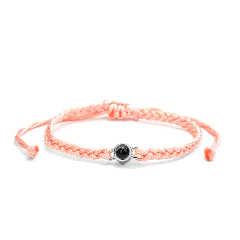 BUNDLE: His And Hers Rope Photo Bracelets