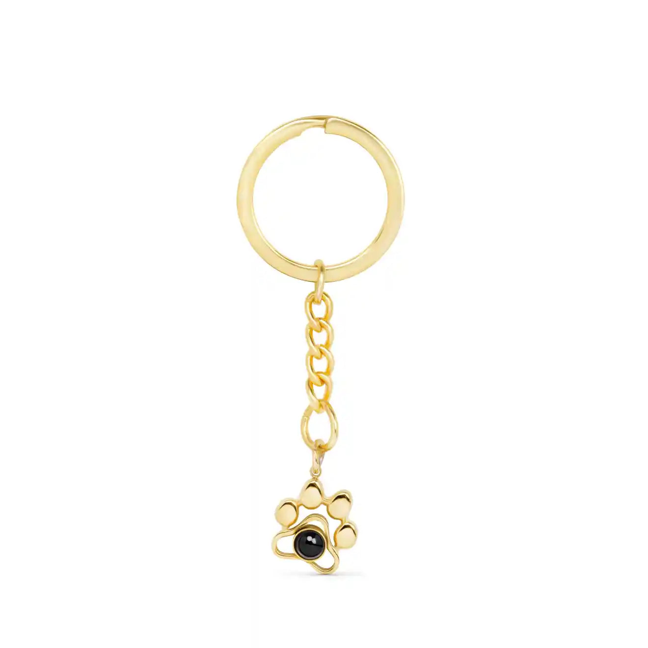 Paw Projection keychain