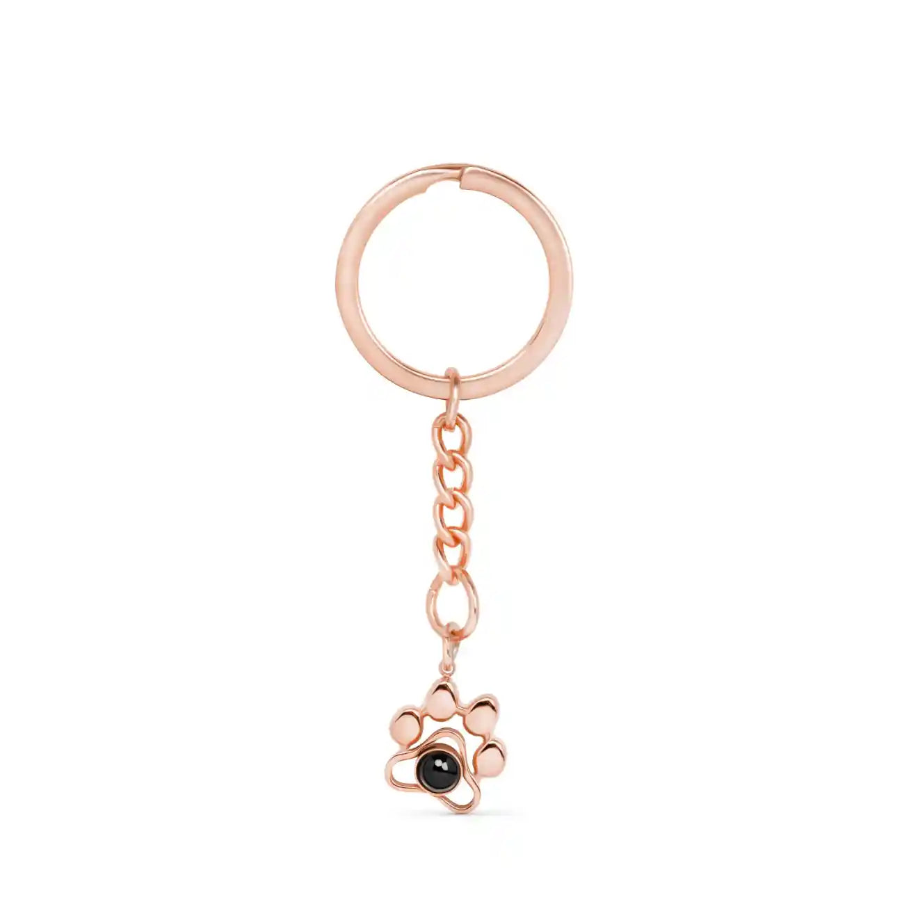 Paw Projection keychain