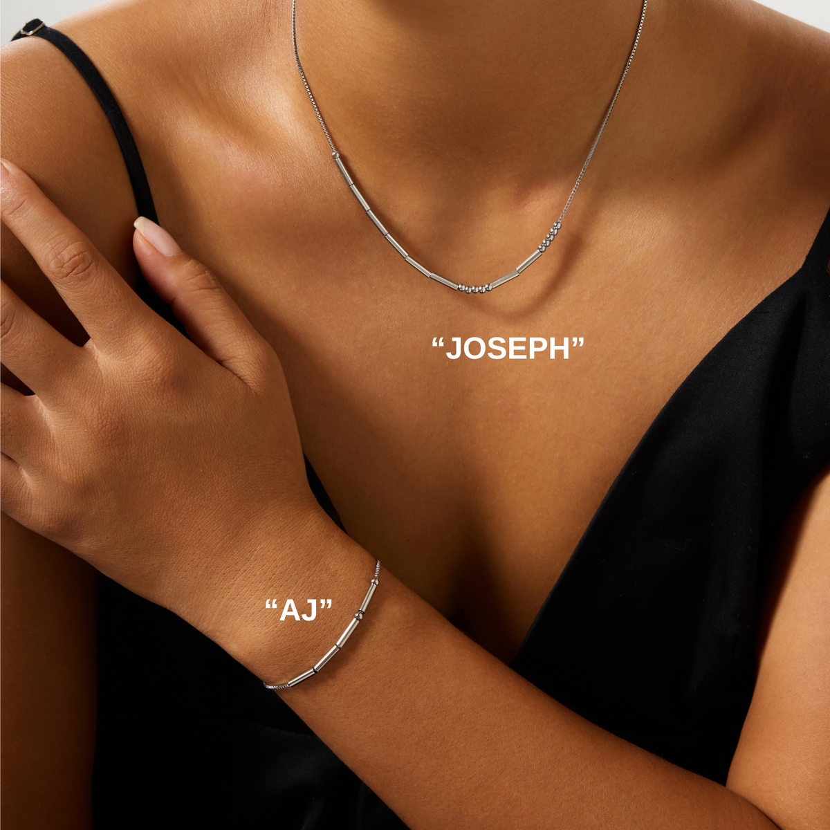 Morse Code Necklace