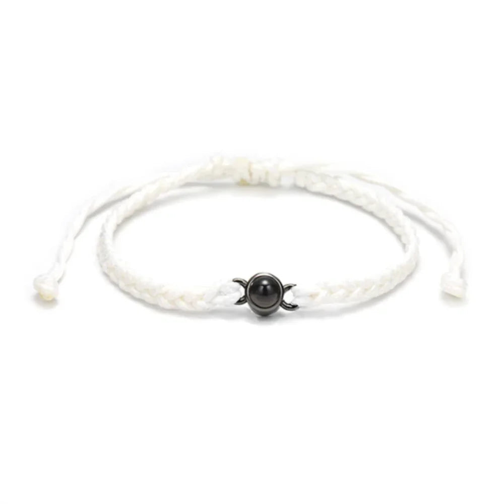 BUNDLE: His And Hers Rope Photo Bracelets