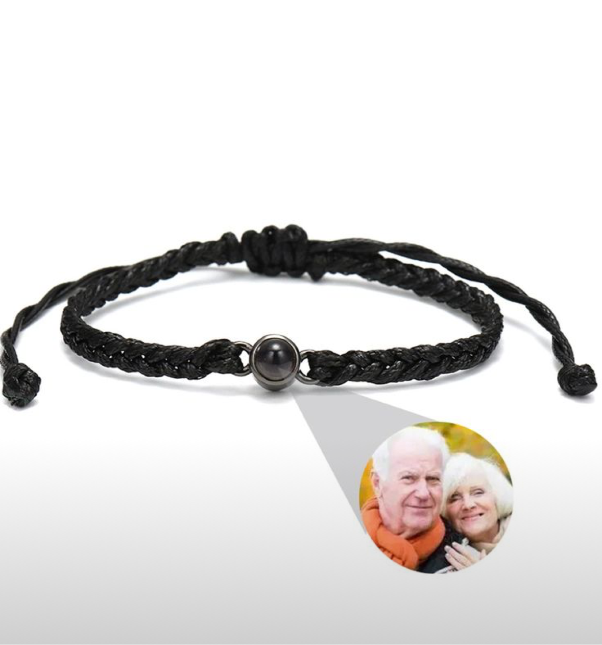Rope Photo Bracelet