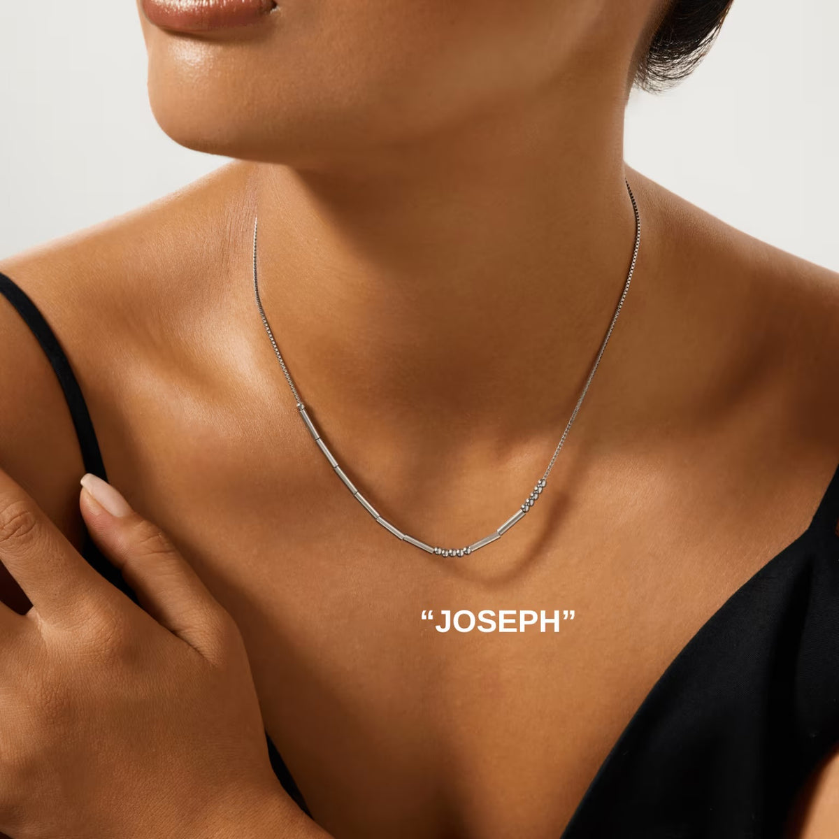 Morse Code Necklace