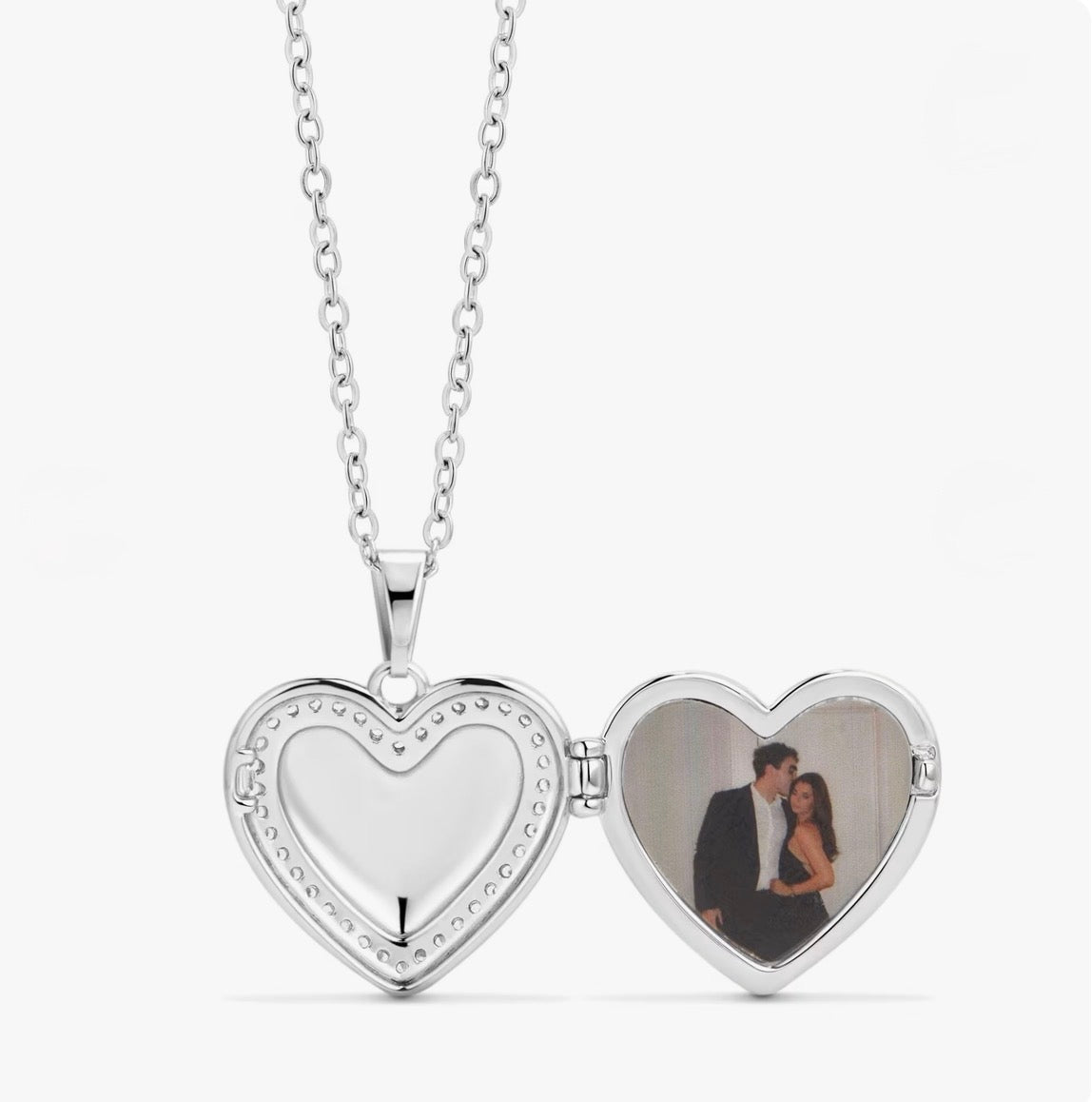Love heart box Necklace