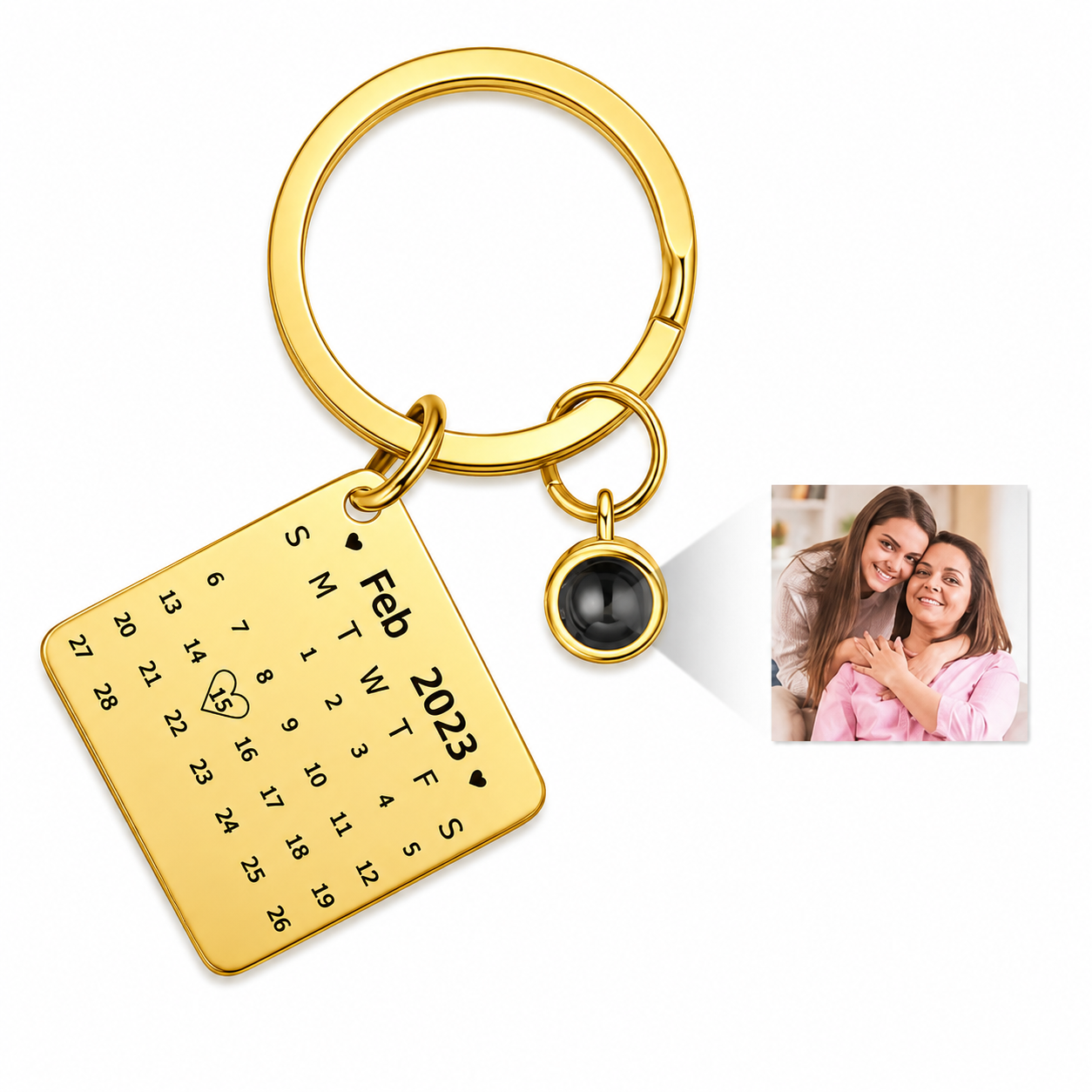 Calendar Projection Keychain