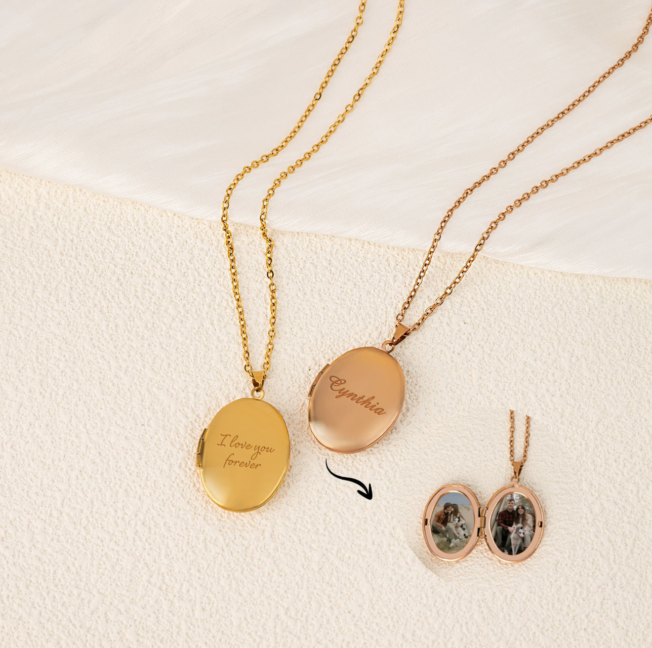 The Oval Locket Necklace
