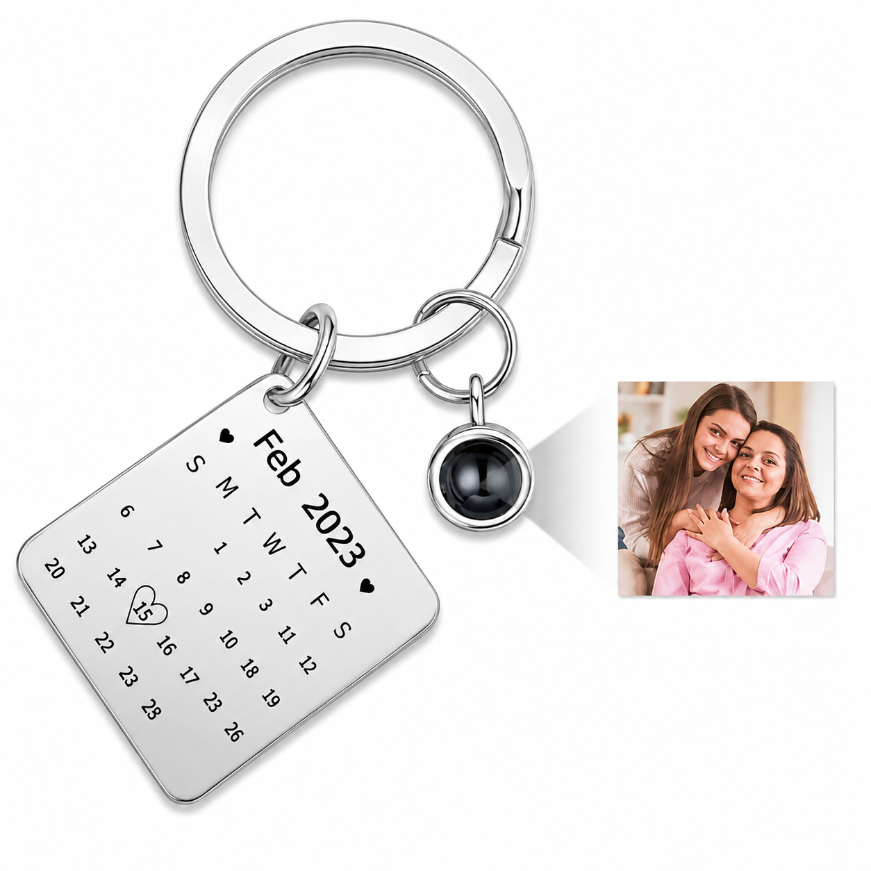 Calendar Projection Keychain