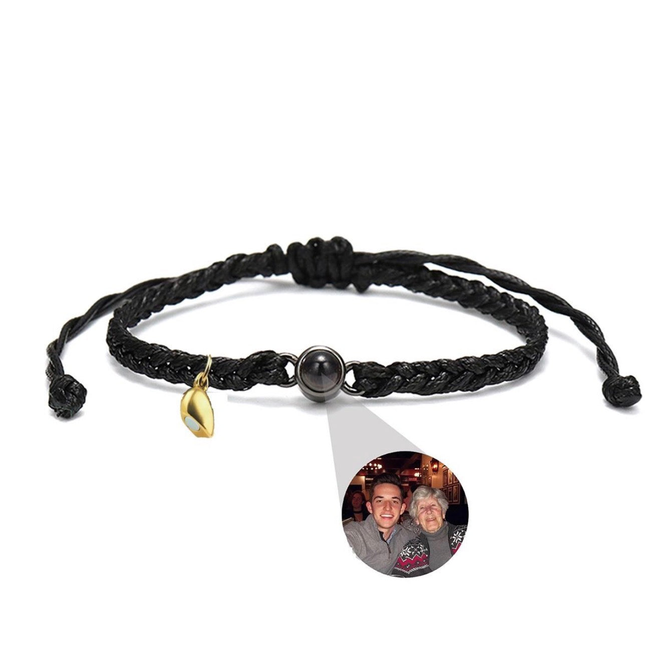 Couples Magnetic Photo Bracelets