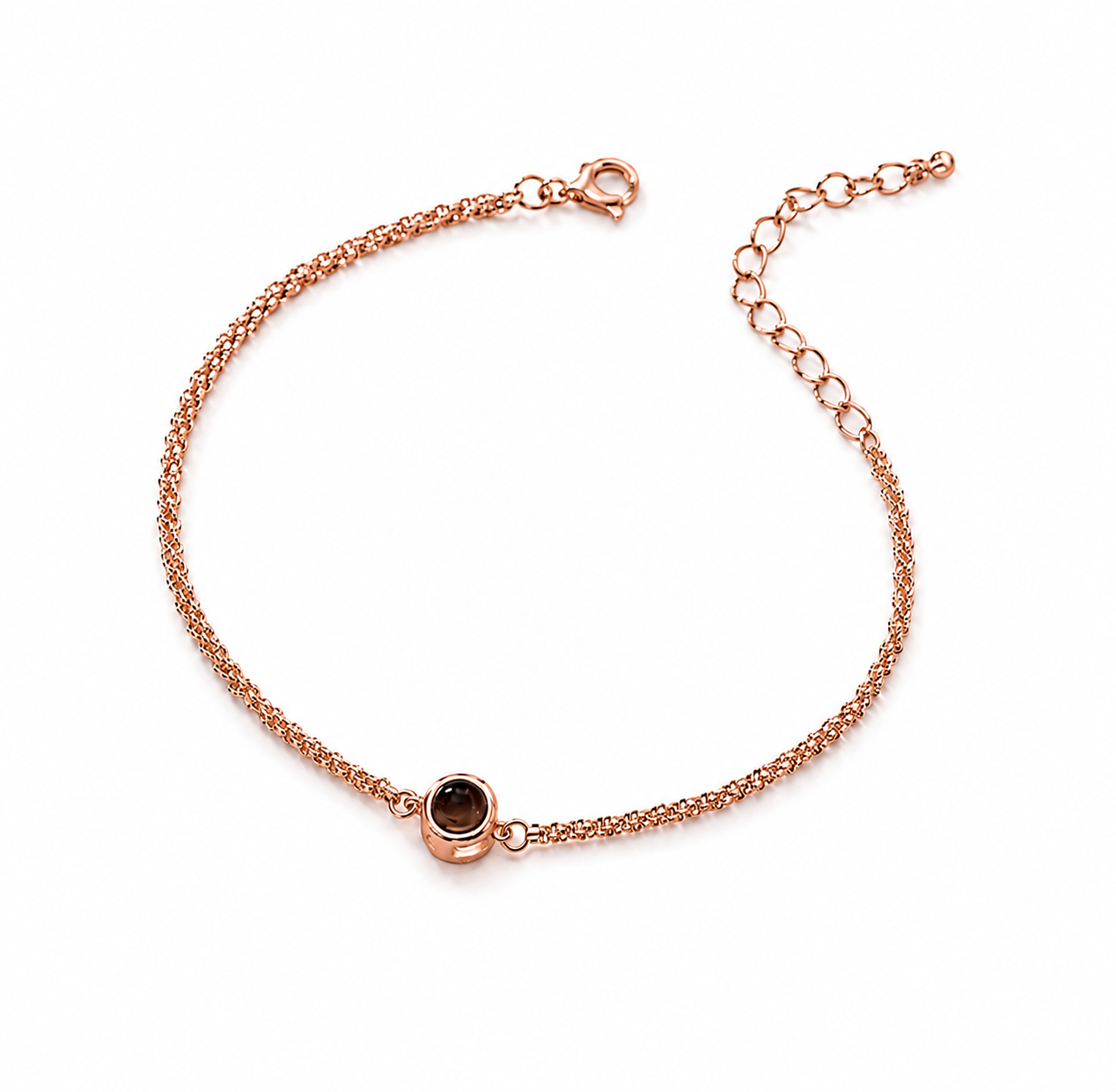 Braided Chain Photo Bracelet