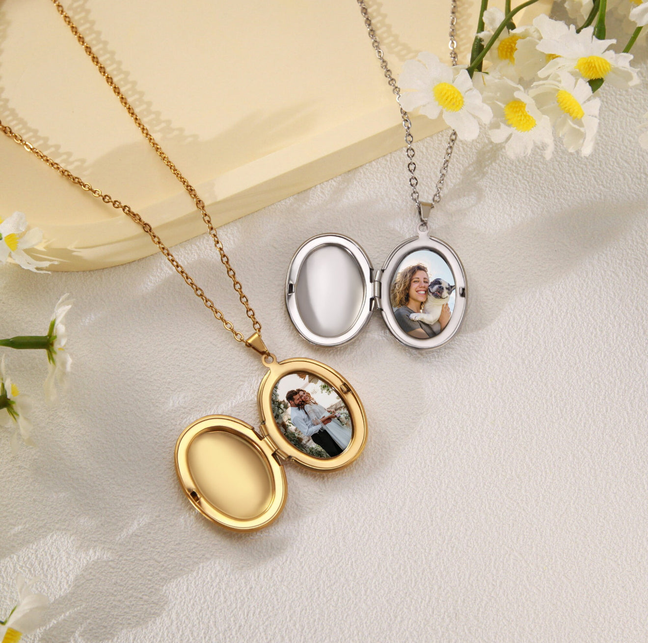 The Oval Locket Necklace
