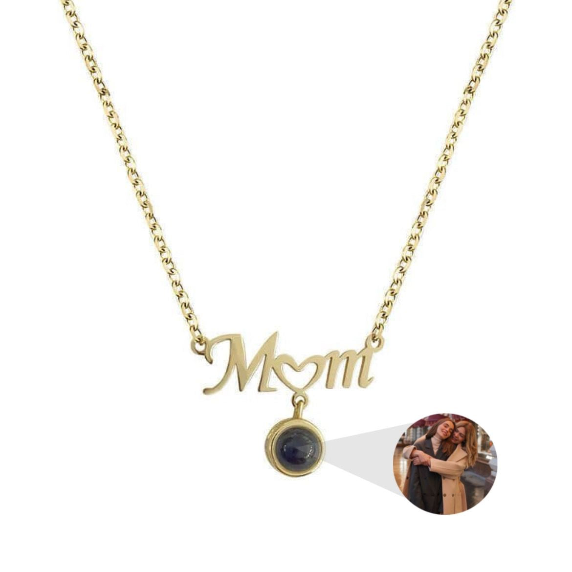 Mom Photo Necklace