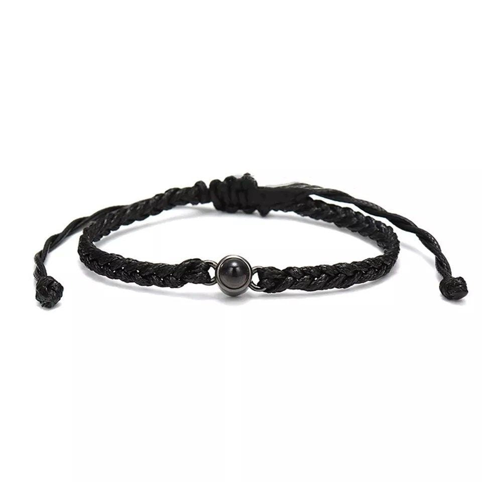 BUNDLE: His And Hers Rope Photo Bracelets