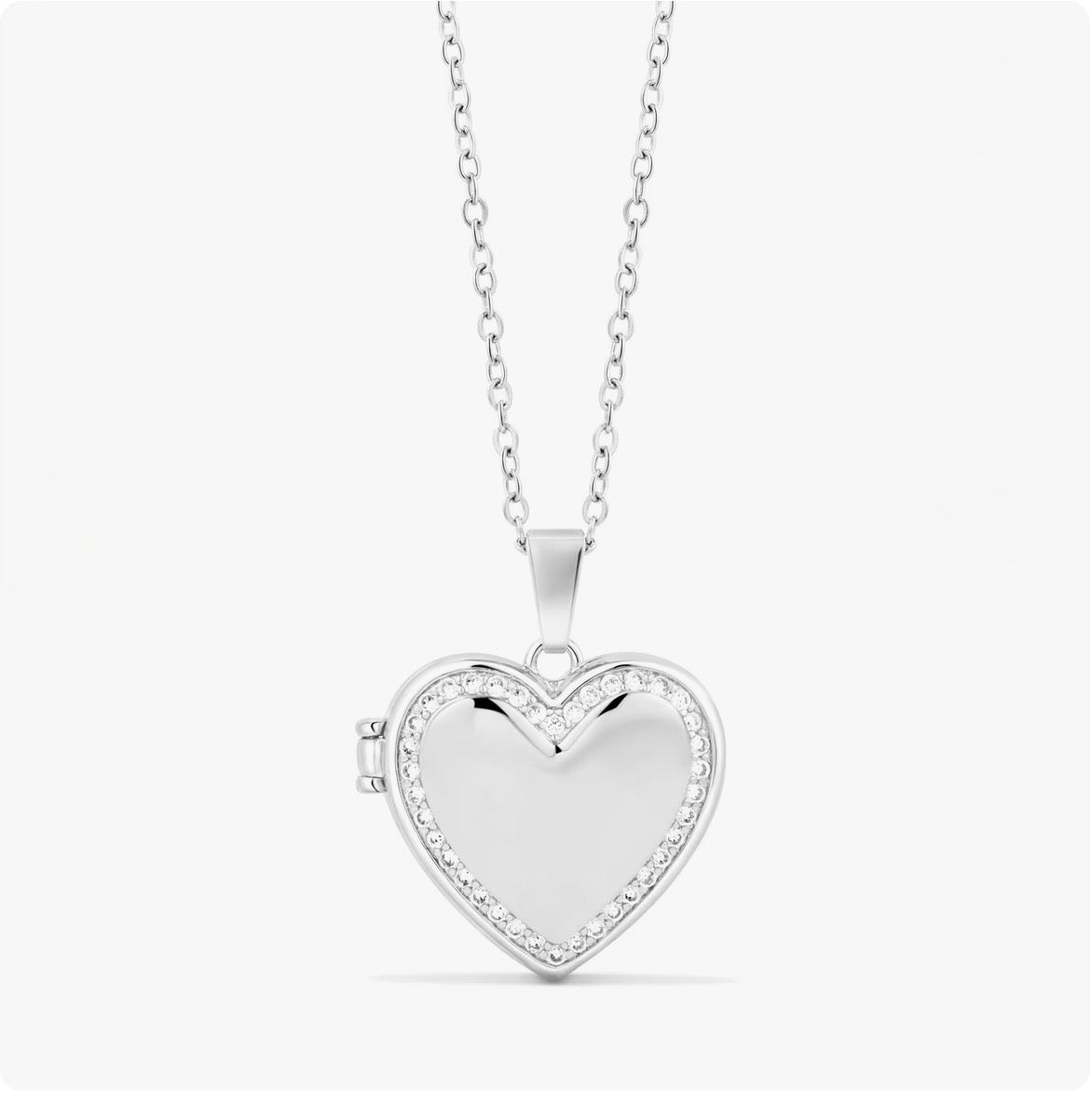 Love heart box Necklace