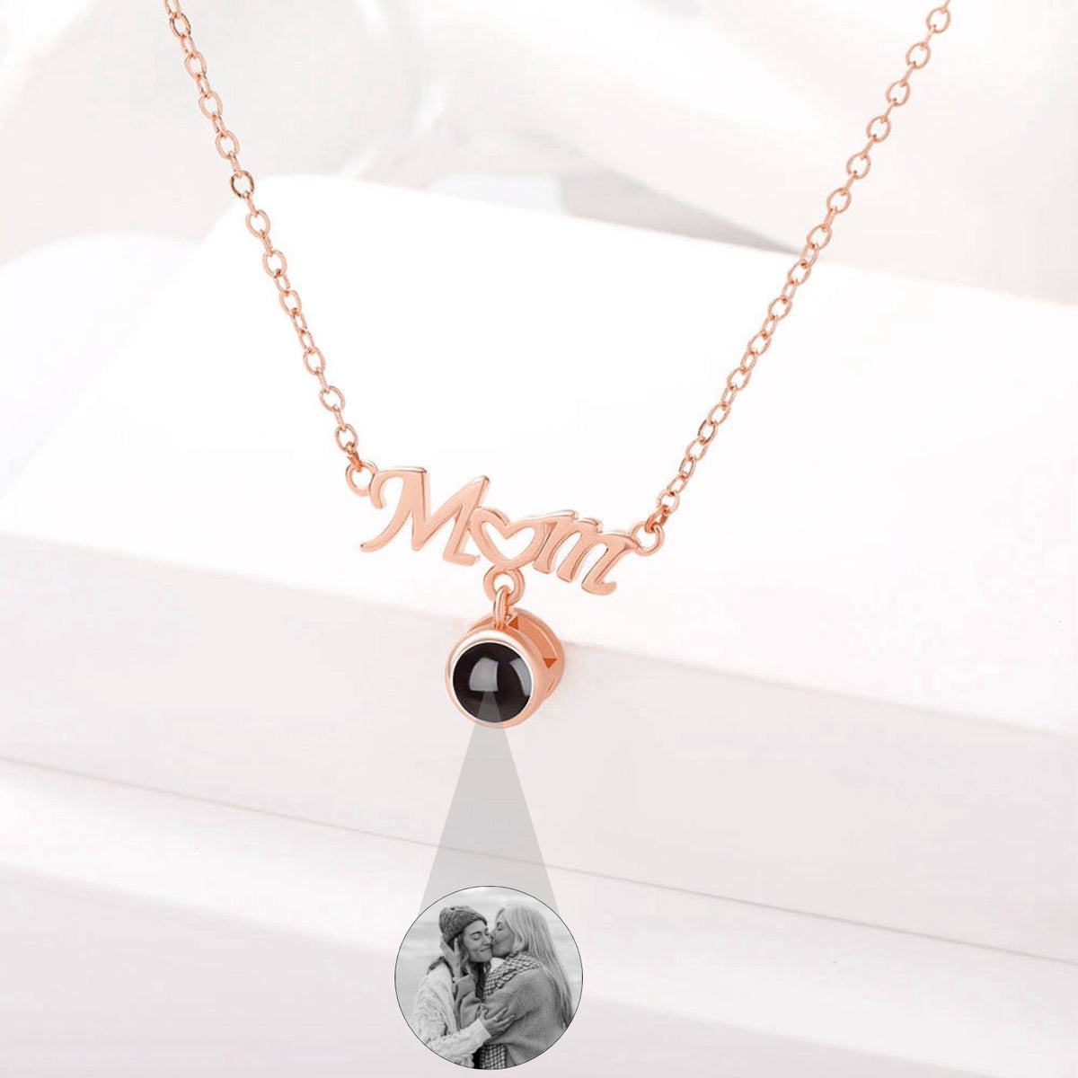 Mom Photo Necklace