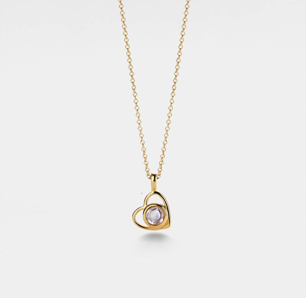 Heart Projection Necklace