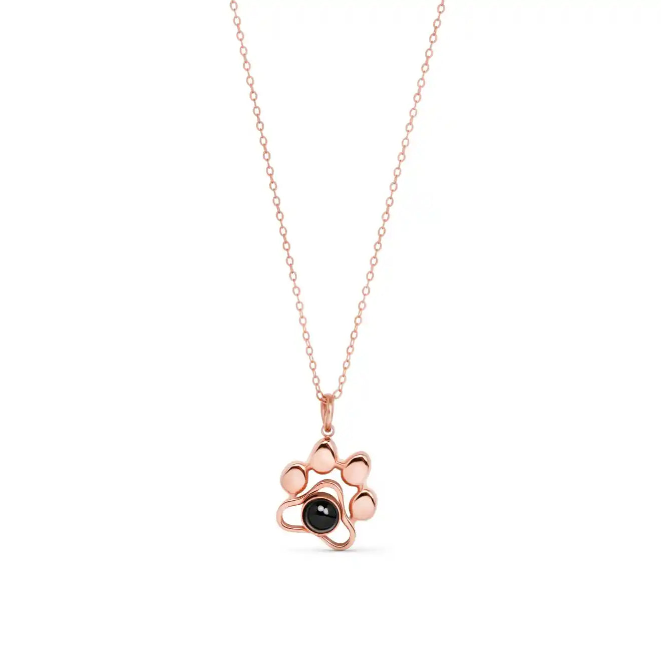 Paw Projection Necklace