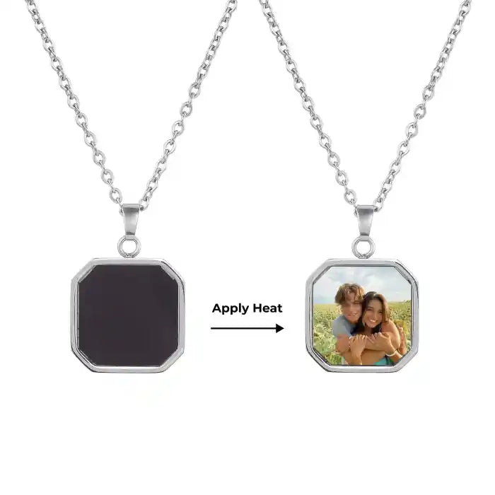 Heat-Activated Photo Necklace